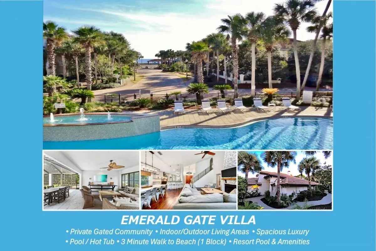 Private Tropical Oasis Near Beach Hot Tub&Golfca Destin